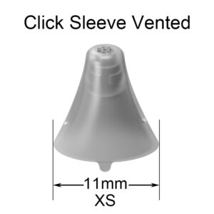 REXTON click sleeve vented XS 11mm connexx